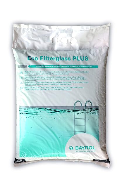 Bayrol Eco Filterglass Plus, vingt-cinq kilogrammes de verre filtrant recyclé en 0,3 à 1,0 millimètre
