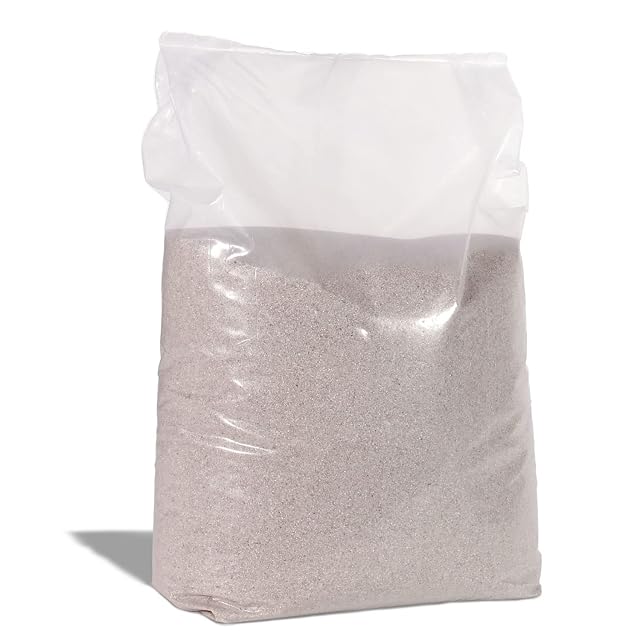 Sac Paradies Pool de vingt-cinq kilogrammes de sable filtrant de quartz en sachet PE renforcé dans un carton