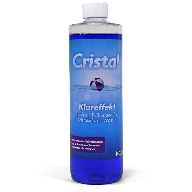 Clarifiant liquide Cristal Klareffekt pour bassins et bains à remous