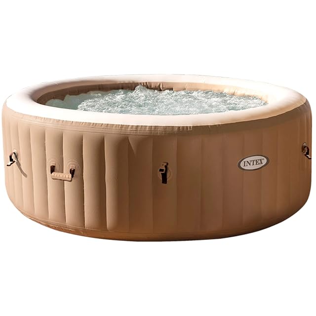Spa gonflable rond Intex PureSpa Bubble Massage de 216 centimètres de diamètre