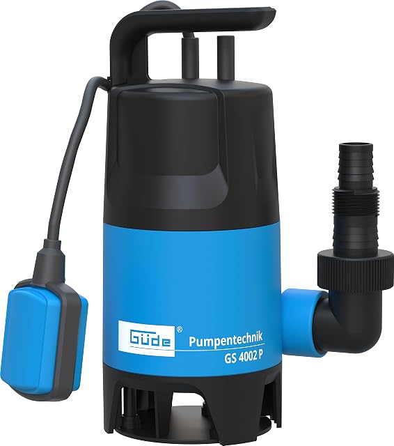 Pompe submersible pour eaux chargées Güde GS 4002 P, avec interrupteur à flotteur réglable